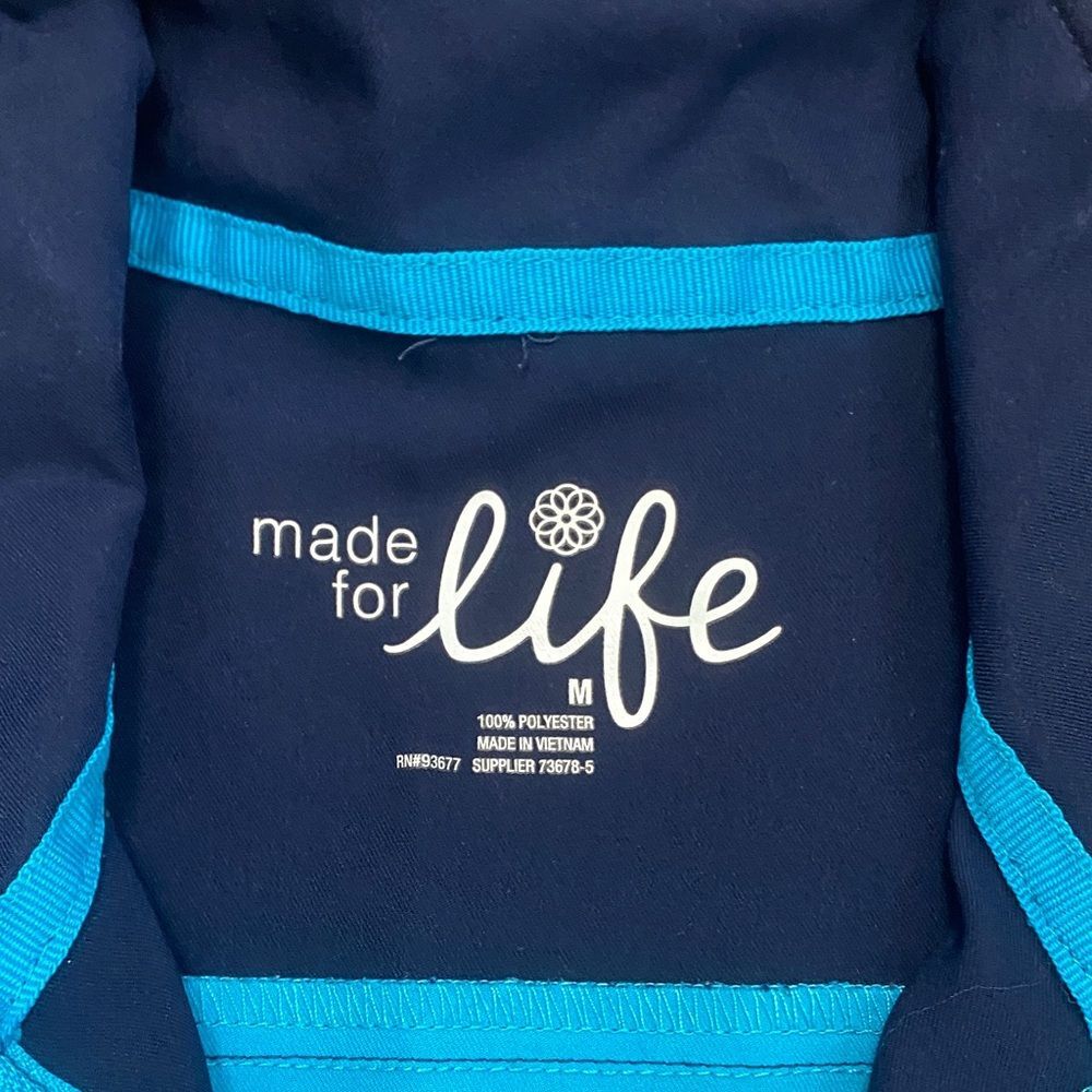 Made for Life Blue and Navy Women's Jacket - Picture 2 of 7